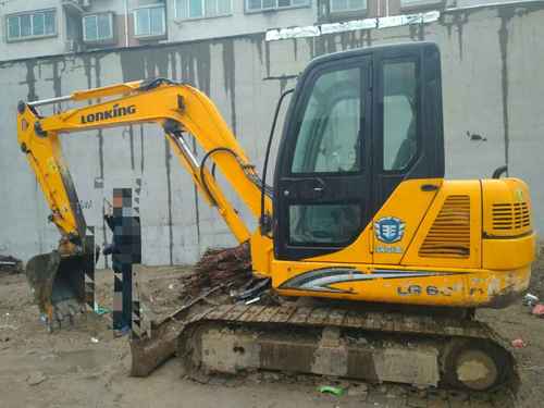 河北出售转让二手5100小时2013年龙工LG6060挖掘机