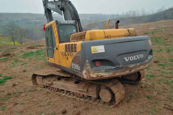 河南出售转让二手4500小时2009年沃尔沃EC210BLC挖掘机