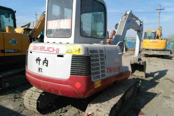 黑龙江出售转让二手11000小时2008年竹内TB150挖掘机