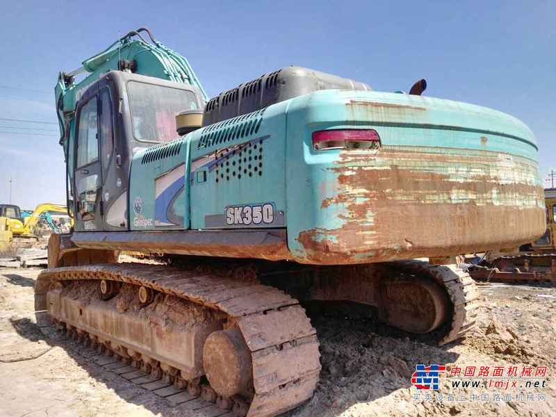 山西出售转让二手8000小时2008年神钢SK350LC挖掘机