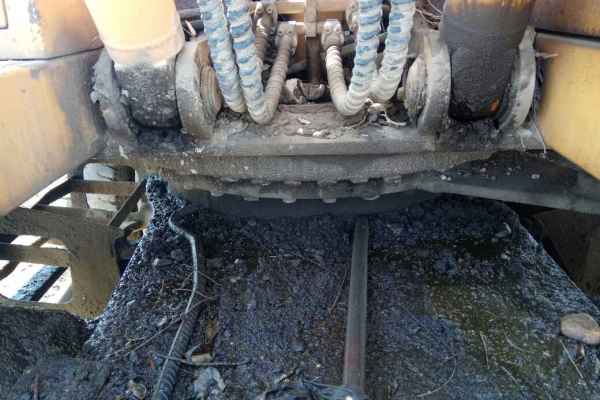 内蒙古出售转让二手9000小时2003年现代轮挖R210W挖掘机