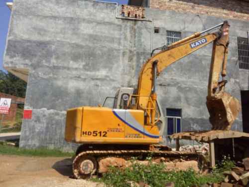 广西出售转让二手18965小时2006年加藤HD512挖掘机