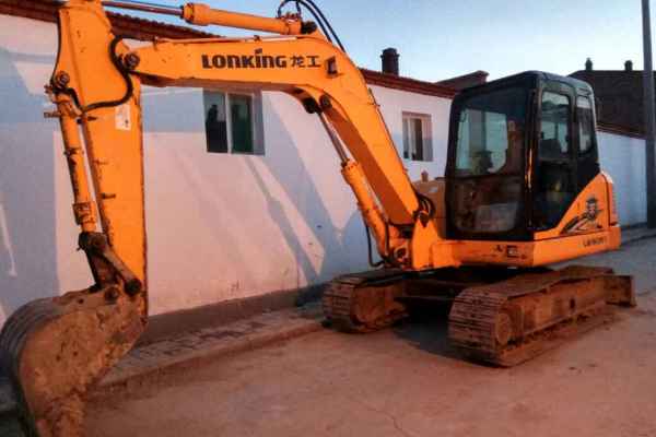 内蒙古出售转让二手4100小时2012年龙工LG6085挖掘机