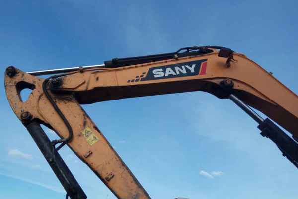 内蒙古出售转让二手1800小时2014年三一重工SY55C挖掘机