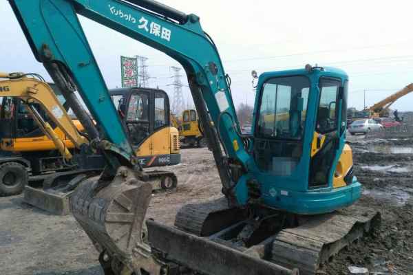 黑龙江出售转让二手7800小时2010年久保田KX161挖掘机