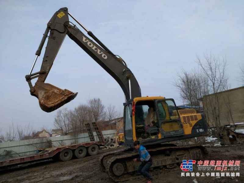 甘肃出售转让二手8494小时2011年沃尔沃EC210B挖掘机