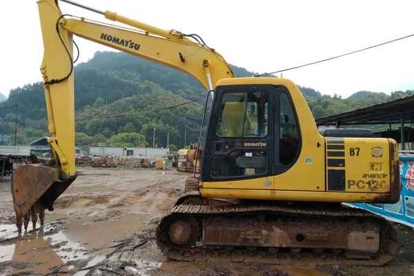 浙江出售转让二手3600小时2013年小松PC120挖掘机