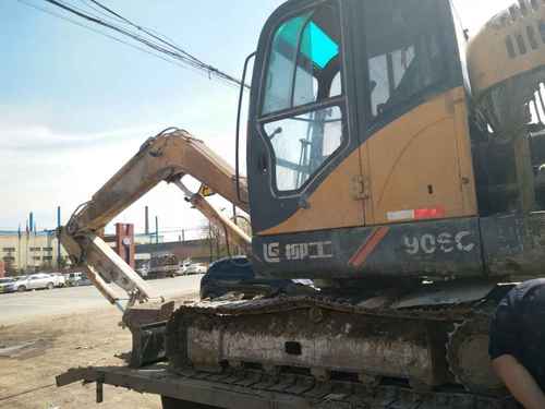 河北出售转让二手8000小时2010年柳工CLG906C挖掘机