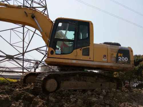 江苏出售转让二手8000小时2010年小松PC200挖掘机