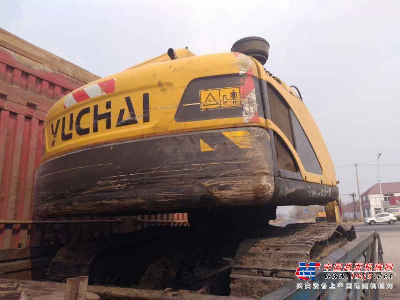 内蒙古出售转让二手7000小时2010年玉柴YC85挖掘机