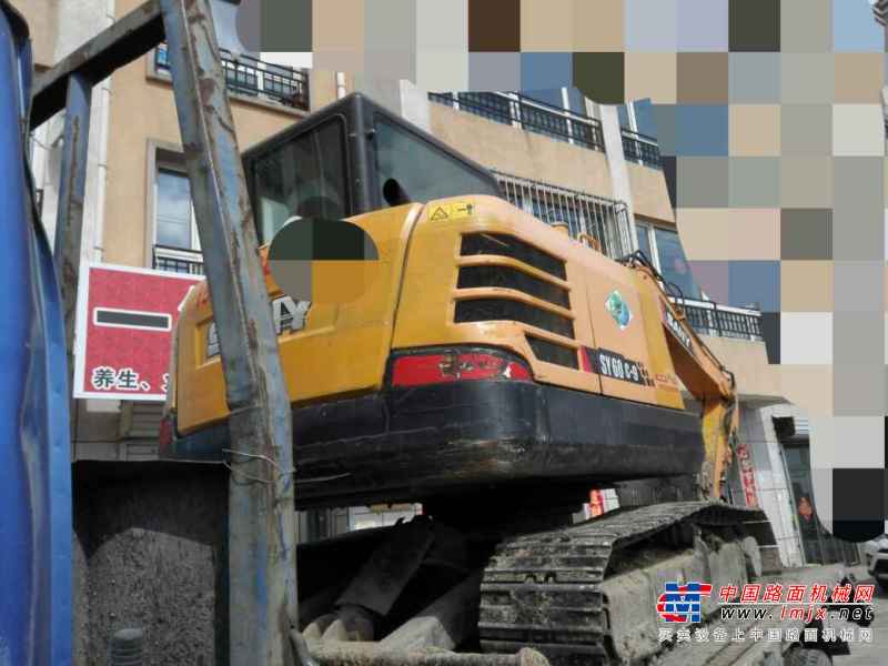 内蒙古出售转让二手5143小时2014年三一重工SY55C挖掘机