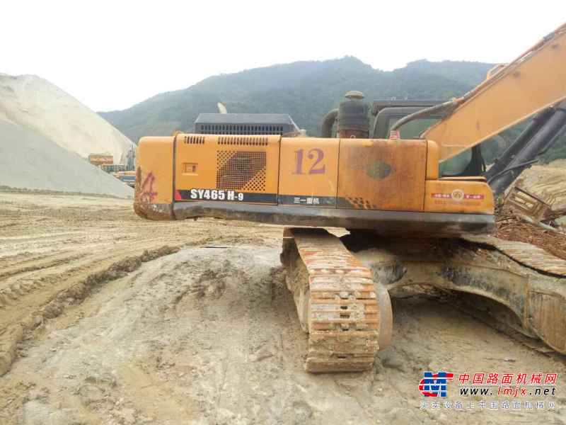 广西出售转让二手5467小时2014年三一重工SY465H挖掘机