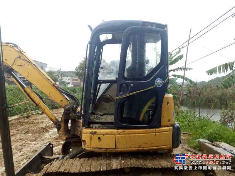 广东出售转让二手4312小时2005年小松PC55MR挖掘机