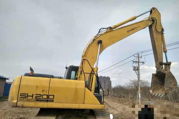河北出售转让二手9000小时2011年住友SH200挖掘机