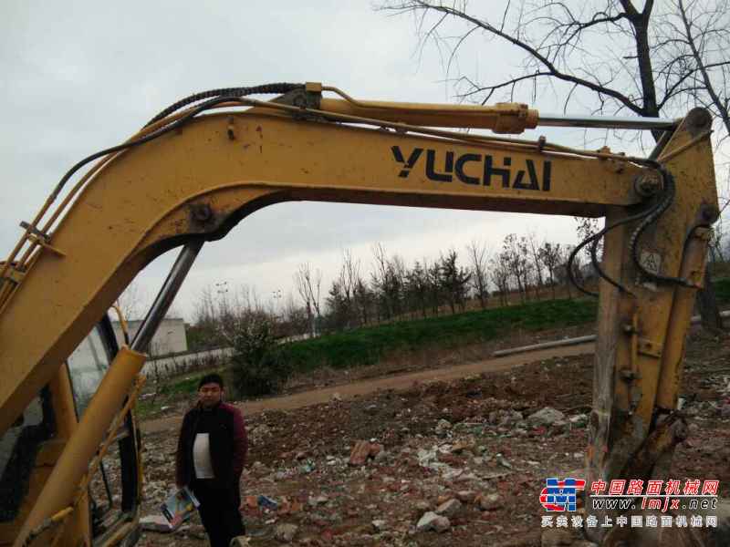 安徽出售转让二手15000小时2008年玉柴YC85挖掘机