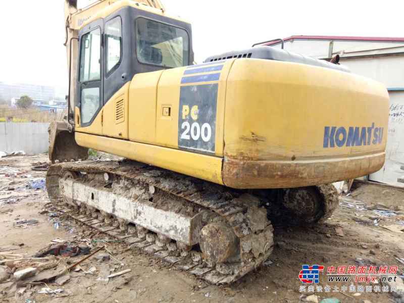 浙江出售转让二手10000小时2007年小松PC200挖掘机