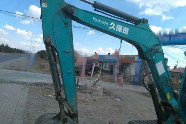 黑龙江出售转让二手8000小时2010年久保田KX161挖掘机