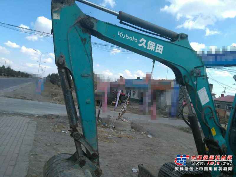 黑龙江出售转让二手8000小时2010年久保田KX161挖掘机