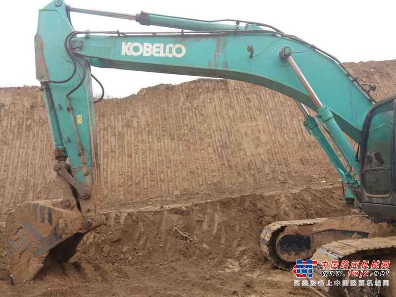 陕西出售转让二手8000小时2010年神钢SK350LC挖掘机