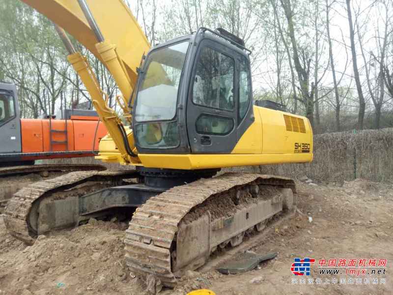 河南出售转让二手5600小时2007年住友SH350HD挖掘机