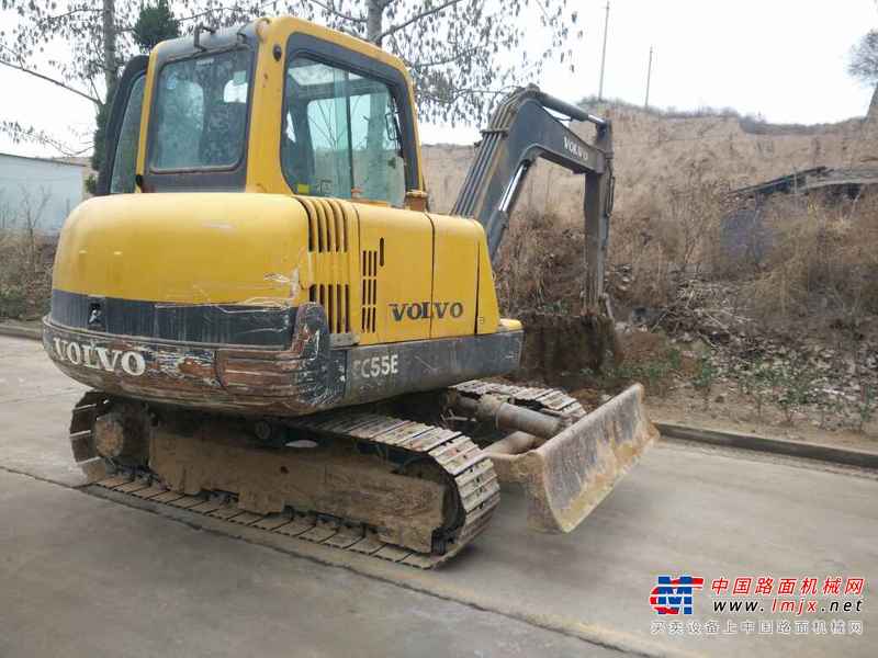 山西出售转让二手7784小时2009年沃尔沃EC55B挖掘机