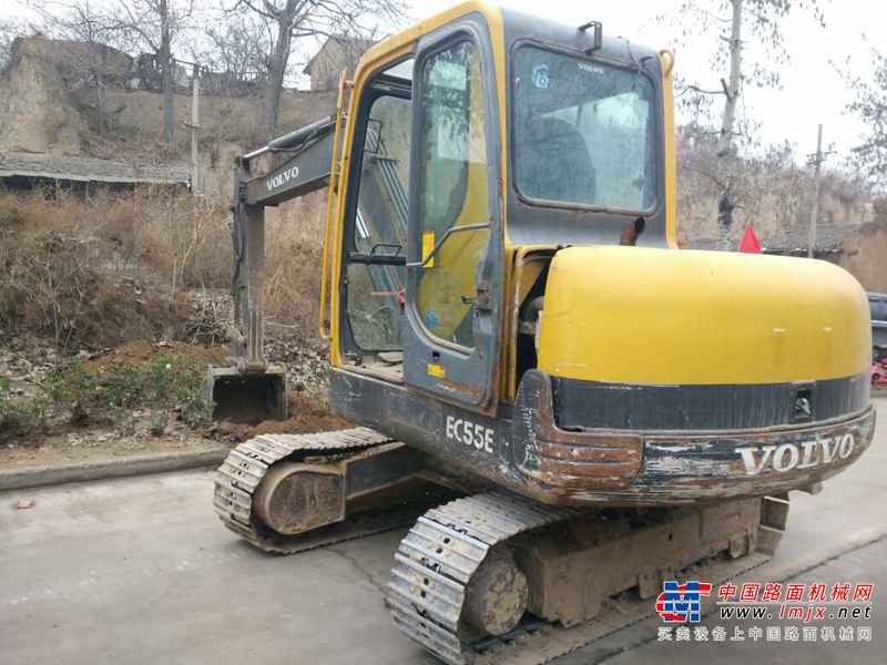 山西出售转让二手7784小时2009年沃尔沃EC55B挖掘机