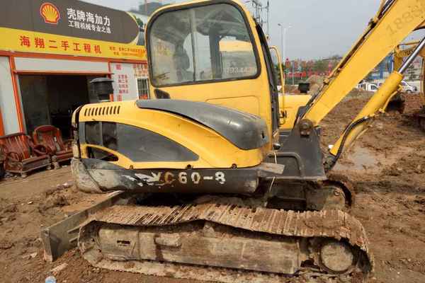 广西出售转让二手6487小时2011年玉柴YC60挖掘机