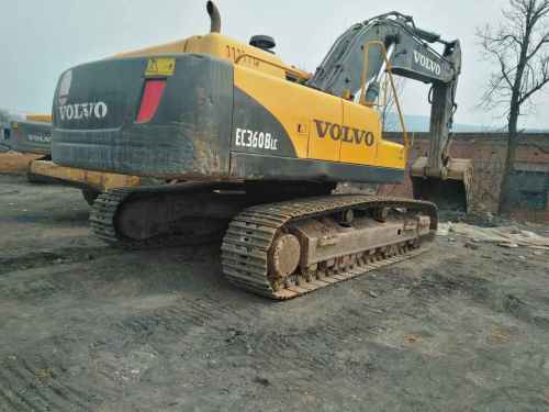 河南出售转让二手4800小时2010年沃尔沃EC360BLC挖掘机