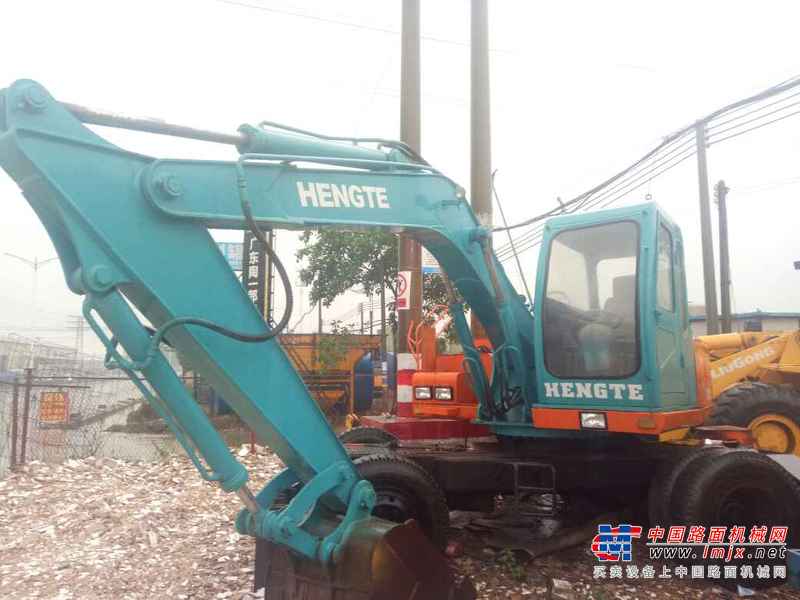 广东出售转让二手6000小时2011年恒特重工轮挖HTL100A挖掘机