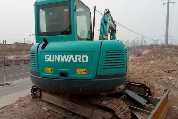 山西出售转让二手5100小时2013年山河智能SWE70N9挖掘机