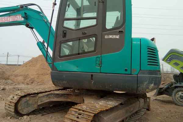 山西出售转让二手5100小时2013年山河智能SWE70N9挖掘机