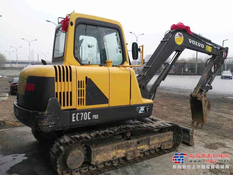 山西出售转让二手2700小时2012年沃尔沃EC55BPRO挖掘机