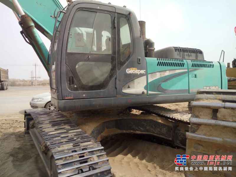 内蒙古出售转让二手13000小时2008年神钢SK350LC挖掘机