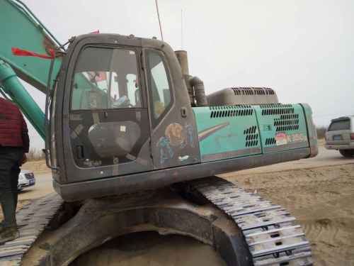 内蒙古出售转让二手12000小时2011年神钢SK350LC挖掘机