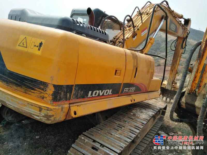河南出售转让二手2700小时2013年福田雷沃FR220挖掘机