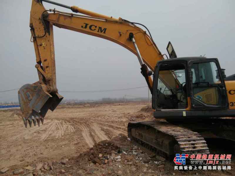 河南出售转让二手5000小时2011年山重建机JCM933D挖掘机