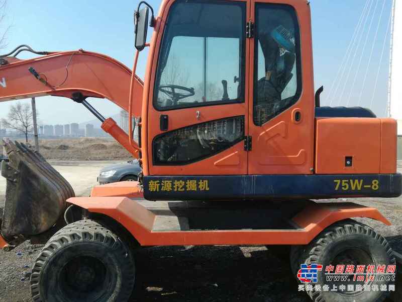 辽宁出售转让二手1000小时2015年新源机械XY75W挖掘机