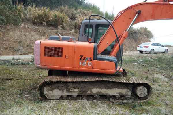 浙江出售转让二手8000小时2010年日立EX120挖掘机