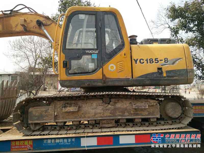 山东出售转让二手5441小时2012年玉柴YC135挖掘机