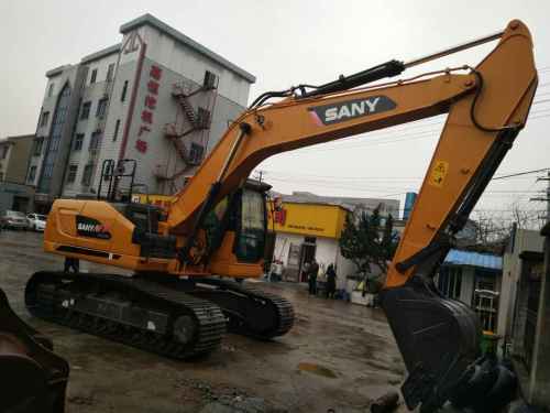 浙江出售转让二手5小时2017年三一重工SY215C挖掘机