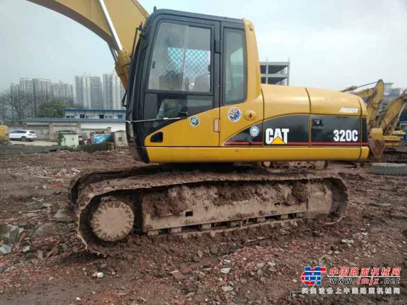 重庆出售转让二手18000小时2007年卡特彼勒320C挖掘机