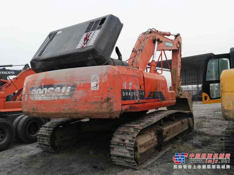 山西出售转让二手7400小时2010年斗山DH370LC挖掘机