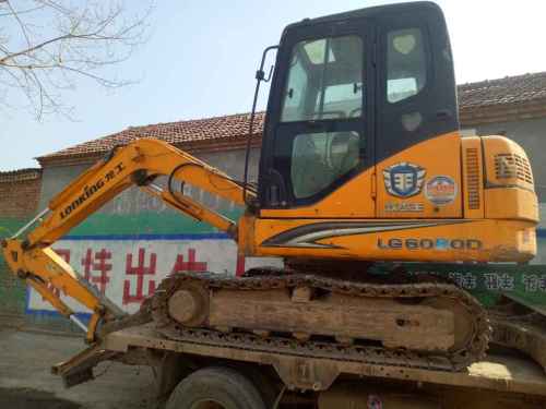 山东出售转让二手5236小时2012年龙工LG6060D挖掘机