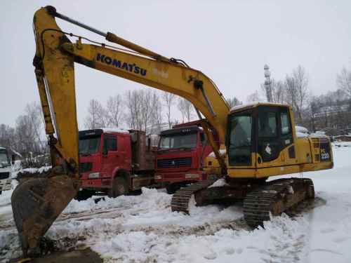 甘肃出售转让二手7000小时2012年小松PC220挖掘机
