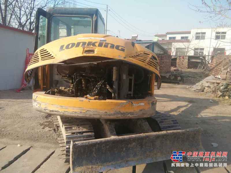 河南出售转让二手5500小时2011年龙工LG6085挖掘机