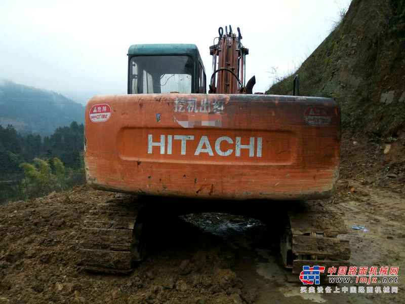 贵州出售转让二手15000小时2003年日立EX120挖掘机