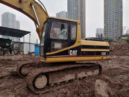 重庆出售转让二手14420小时2006年卡特彼勒320B挖掘机