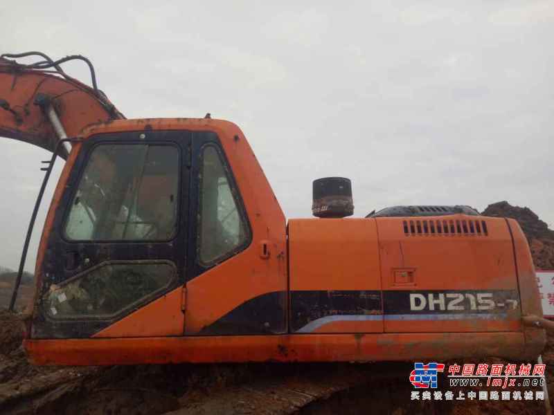 江西出售转让二手12000小时2010年斗山DH215挖掘机