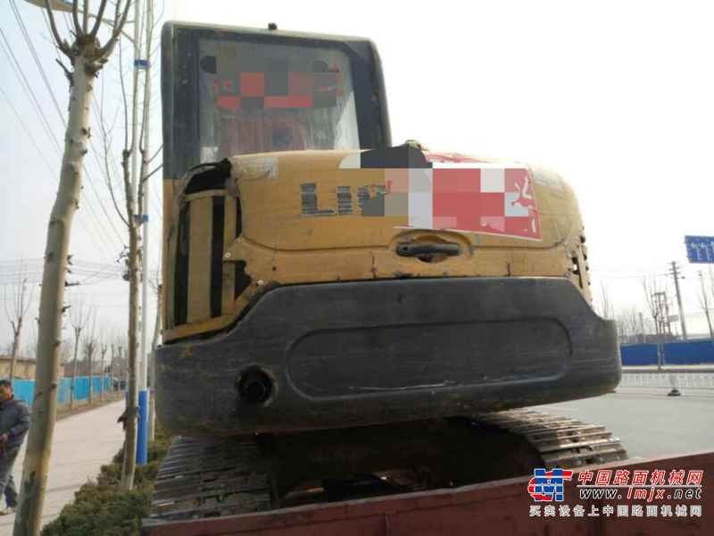 山东出售转让二手8000小时2009年柳工CLG906C挖掘机