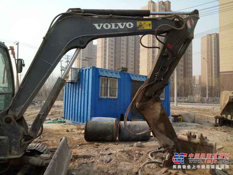 山东出售转让二手6000小时2010年沃尔沃EC55B挖掘机